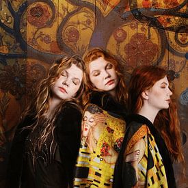 KLIMT inspiration by VIRGINIE COLOMBANI