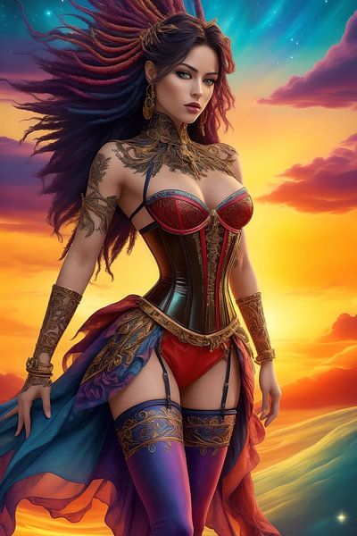 Madame Galactica IV by DeVerviersBelgium