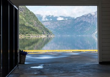 eidfjord in noorwegen