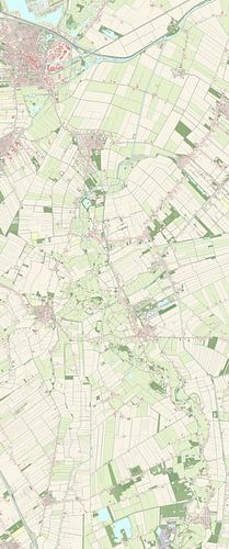 Kaart van Westerwolde