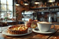 kop koffie of cappuccino