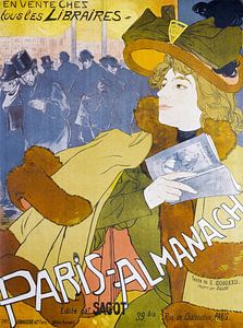 Paris-Almanach (1894) print by Georges de Feure. von Studio POPPY