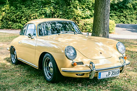 Porsche 356 – klassischer Sportwagen (Coupé) von Sjoerd van der Wal Fotografie