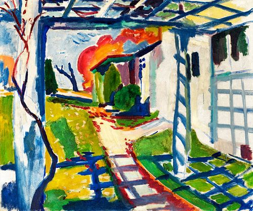 Grape Arbor, Henry Lyman Saÿen