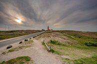 Vuurtoren Eierland Texel - zonsondergang van Texel360Fotografie Richard Heerschap thumbnail