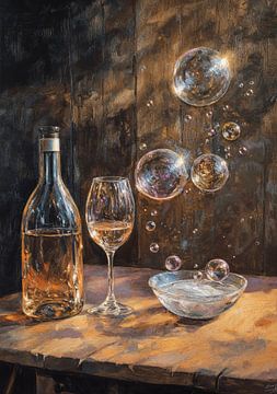 Seifenblasen und Wein von Dream Drip