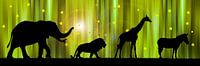 Africa Animal Parade by Monika Jüngling thumbnail