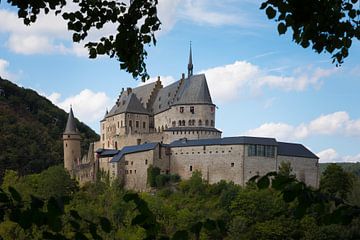 Schloss Vianden von Ingrid Kerkhoven Fotografie