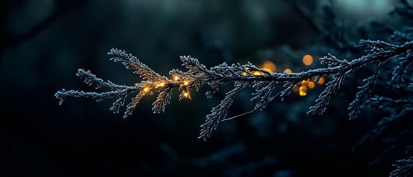 Kerst glamour van Poster Art Shop