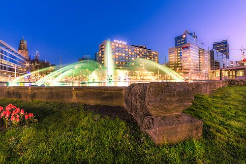Hofplein fountain Rotterdam by Prachtig Rotterdam