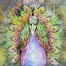 Japanischer Pfau von Mad Dog Art Miniaturansicht