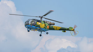 Rumänische Luftstreitkräfte: Hubschrauber vom Typ IAR-316B Alouette III.