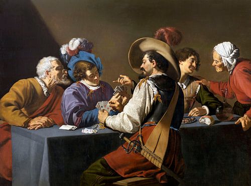Joueurs de cartes, Théodore Rombouts