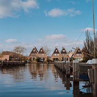 Sloepkade gebouwd in 1986 in de wijk De Leyens