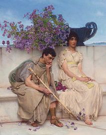 Lawrence Alma Tadema. Ah my heart, 1895