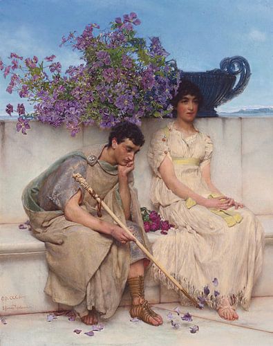 Lawrence Alma Tadema. Ach mijn hart,  1895