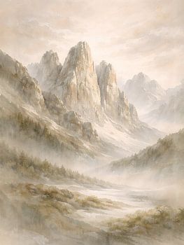 Majestic Alpine Peaks