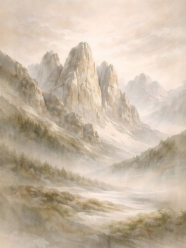 Majestic Alpine Peaks