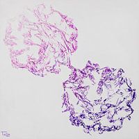 Purple spheres