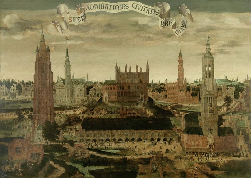 Les sept miracles de Bruges, Pieter I Claeissens par Des maîtres magistraux