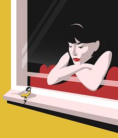 Great Tit by Eduard Broekhuijsen