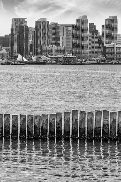 SAN DIEGO SKYLINE Impression de Harbor Island par Melanie Viola