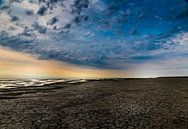 Sunset at the Wadden Sea! van Robert Kok thumbnail