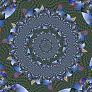 Cercles de spirales de poissons tropicaux I par Tis Veugen Aperçu
