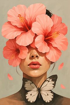 Droomvrouw - Hibiscus Silence van Marijke Trienekens