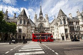 Dubbel dekker bus in London