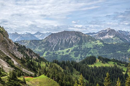 The Krinnenspitze in the Tannheimer Tal