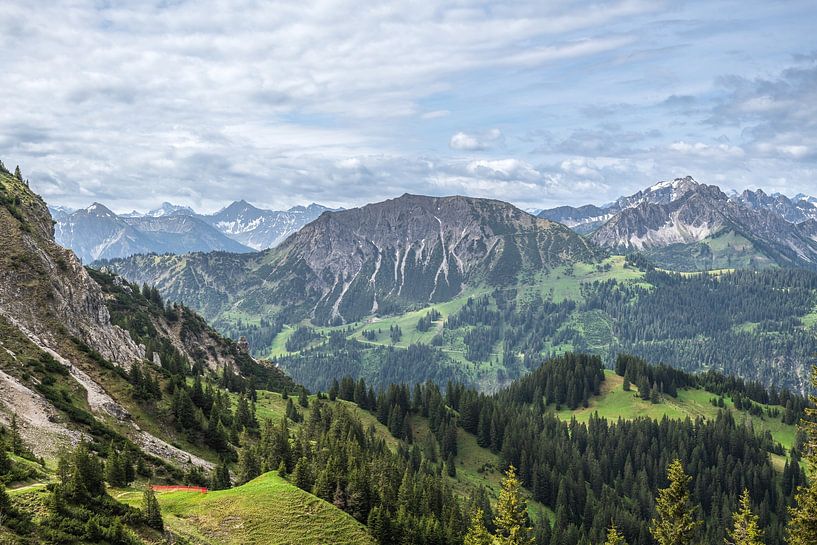 The Krinnenspitze in the Tannheimer Tal by Steffen Gierok