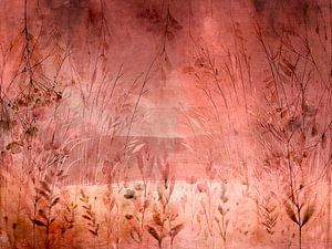 Skandinavische Wiese Fantasy Abstraktion