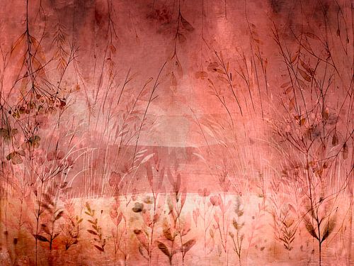 Prairie scandinave Fantaisie Abstraction