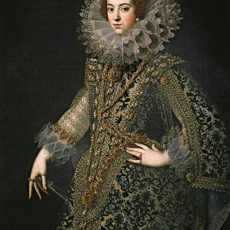 Koningin Elizabeth van Bourbon (gezien bij vtwonen)van Diverse Meesters