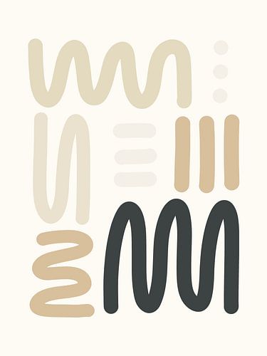 Gewellte Kritzeleien NO.2