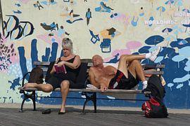 Coney Island Autumn Sun von Victor de Reuver