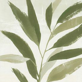 Grüne botanische Formen in ruhigen Erdtönen von But First Framing