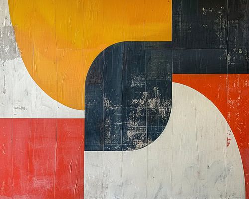 Moderne Géométrique formes colorées