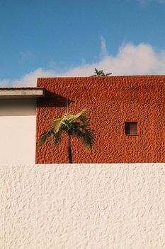 Weiß, rot, blau und ein bisschen grün