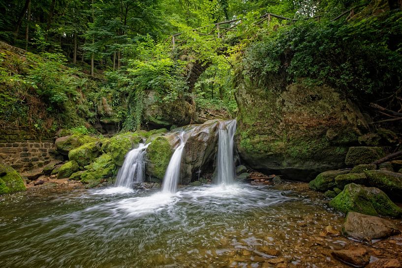 Schiessentümpel waterfall, Luxembourg by Tilly Meijer