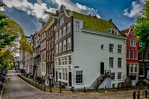 Die Amstel Ecke Achtergracht in Amsterdam. von Don Fonzarelli