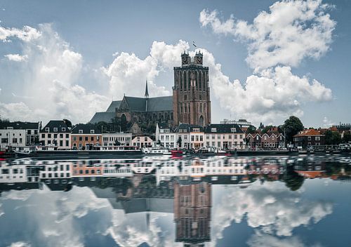 grote kerk  Dordrecht Skyline