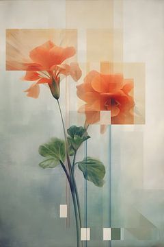 Stilleven pixel Bloemen van But First Framing