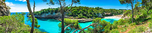Spanien Insel Mallorca, Bucht von Cala Llombards Strand