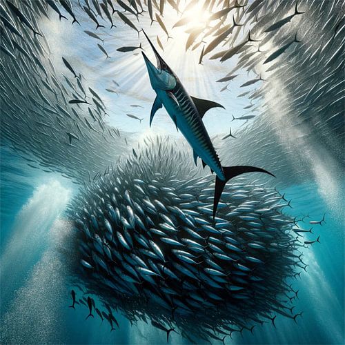 Jacht op zwarte marlijn