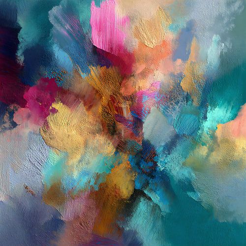 Colourful Abstract #1 by Jacky