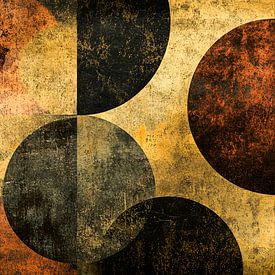 Abstract design with geometric shapes by Imperial Art House