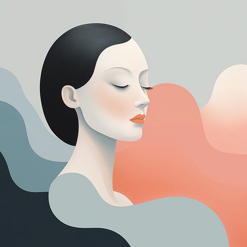 Abstract gezicht