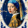 Mädchen mit der Perlenfliese von Karin van Bylevelt